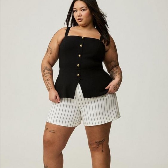 NWT Torrid sleeveless peplum bustier top size 2 2x 18 20 - Picture 4 of 8